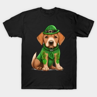 Dog Sleepy But The St. Patrick's Day Holiday Are Coming T-Shirt